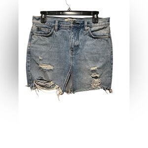 We The Free Distressed Denim Shorts size 26